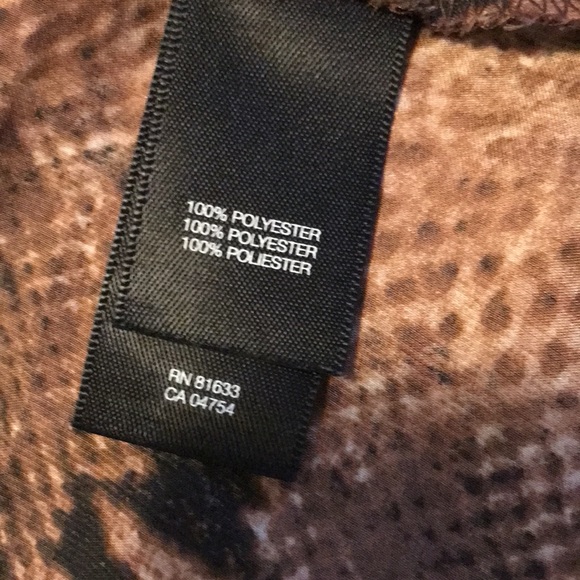 Kenneth Cole Animal print shirt - Picture 6 of 6